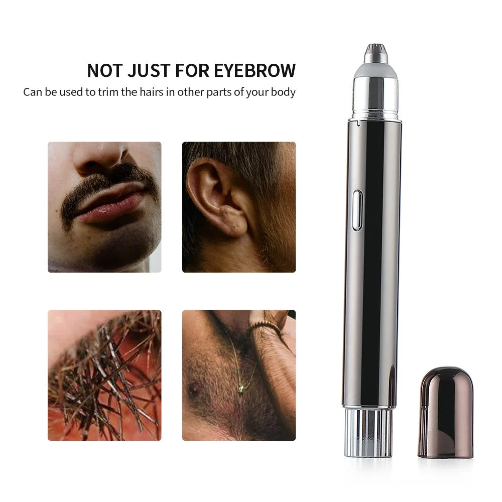 Multi-use electric trimmer suitable for facial and body hair grooming