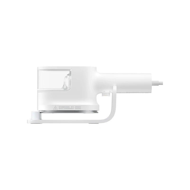 Side view of XIAOMI MIJIA Handheld Garment Steamer showcasing compact design