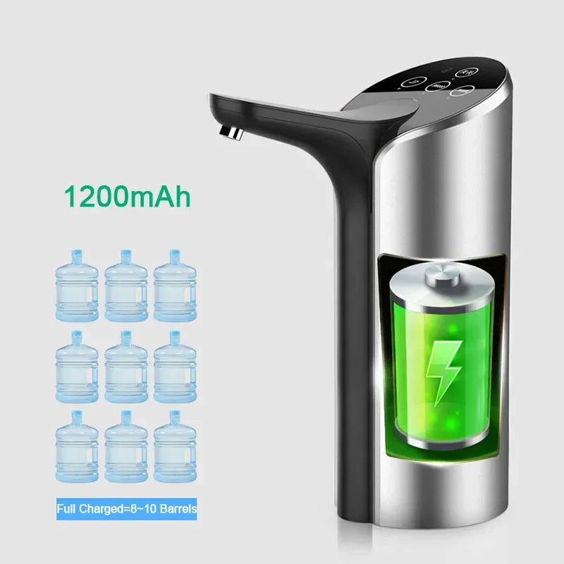 1200mAh battery capacity of Xiaomi smart water dispenser with 8–10 barrel usage