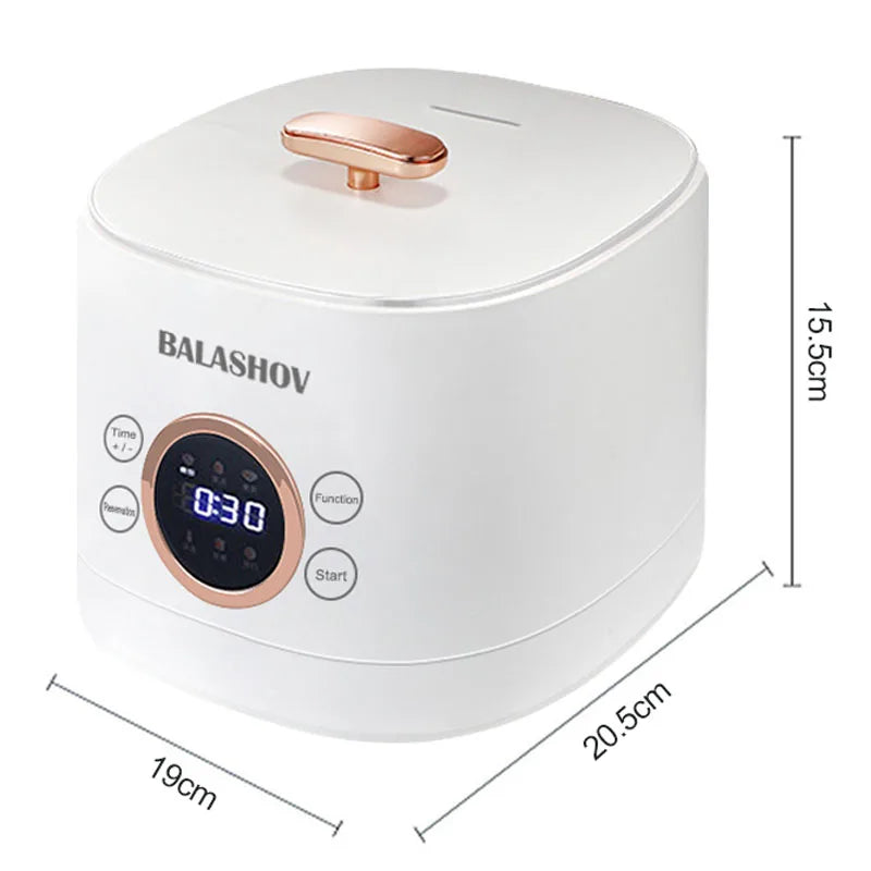 220V EU Plug Mini Electric Smart Rice Cooker Multifunction Rice Cookers Non-stick MultiCooker Fashion Cooking Machine Foy Home - SmartBlip