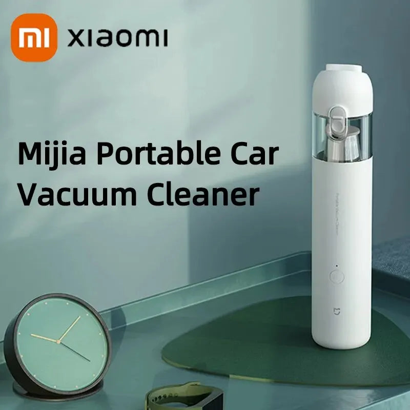 Xiaomi Mijia Portable Car Vacuum Cleaner Mini Handheld Wireless Cleaning Machine for Home Auto Supplies 13000Pa Cyclone Suction - SmartBlip