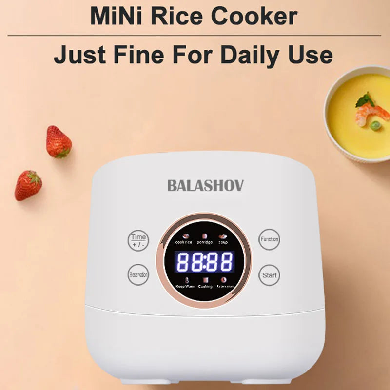 220V EU Plug Mini Electric Smart Rice Cooker Multifunction Rice Cookers Non-stick MultiCooker Fashion Cooking Machine Foy Home - SmartBlip