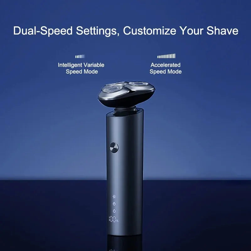 XIAOMI MIJIA Men's Electric Shaver S301 Beard Trimmer Machine Shaving Portable Flex Razor IPX7 Washable Trimer Ceramic Blade - SmartBlip