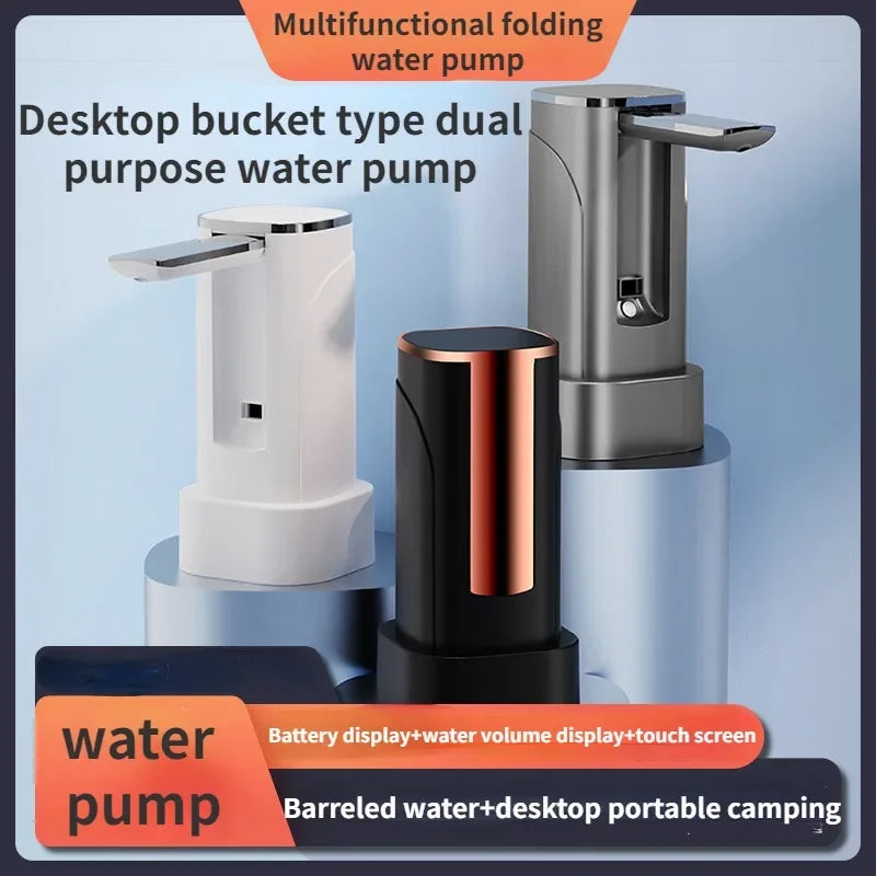 Wireless Electric Water Pump  Automatic Water Bottle Pump Wireless Electric Water Pump Water Dispenser Simple Barrel Type Pumpin - SmartBlip