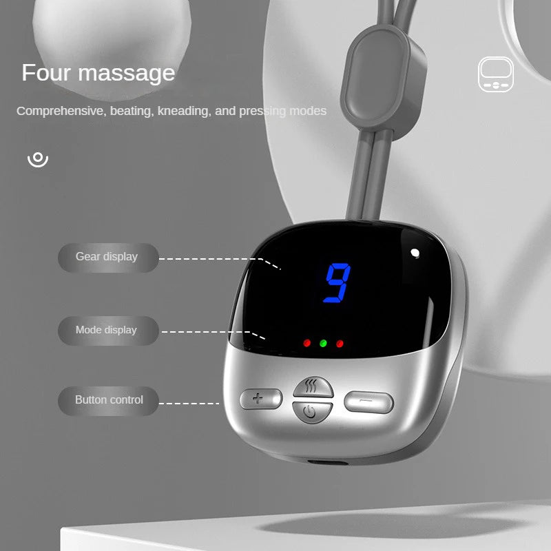 Xiaomi MIJIA Smart Hanging Neck Protector Mijia Cervical Spine Massager Portable Mini Pulse Shoulder Massage Hot Compress Nurse - SmartBlip