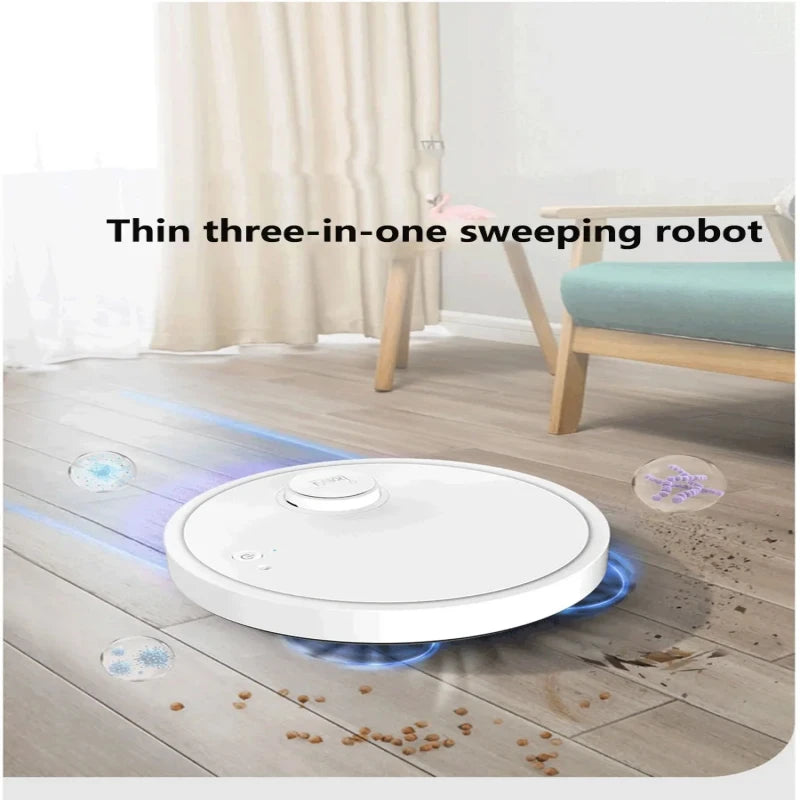 Automatic Robot Vacuum Cleaner 3-in-1 Smart Wireless Sweeping Wet And Dry Ultra-thin Cleaning Machine Mopping Smart Home - SmartBlip