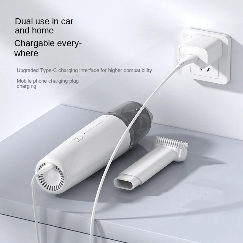 XIAOMI Dust Collector Portable Vacuum Cleaner Powerful Suction electric Wireless Smart Home 130ml Cleaning Car Vacuum Cleaner - SmartBlip